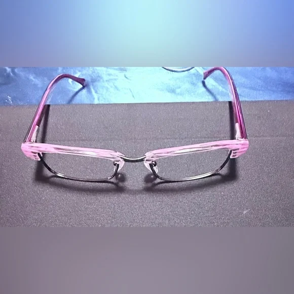 New Purple designer Rectangular Eyeglass frames - Picture 10 of 11